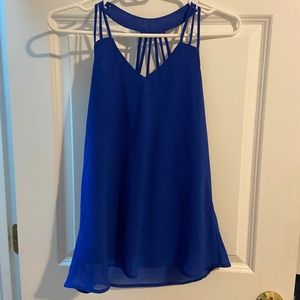 Japna Tank Top Blue Size XS